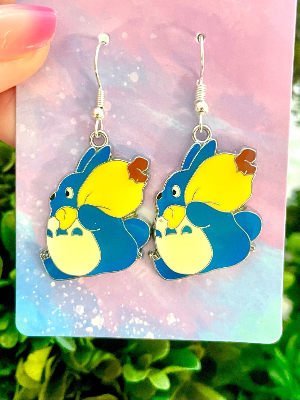 Totoro Dangle Earrings